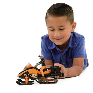 Bruder 63101 Snowmobile with Driver and Equipment