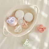 Moyuum All Silicon Macaroon Pacifiers With Case