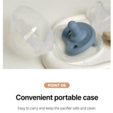 Mother-K All Silicone Pacifier With Case