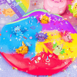 Kawaii Slime A'lotl Friends Butter Slime