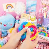 Kawaii Slime A'lotl Friends Butter Slime