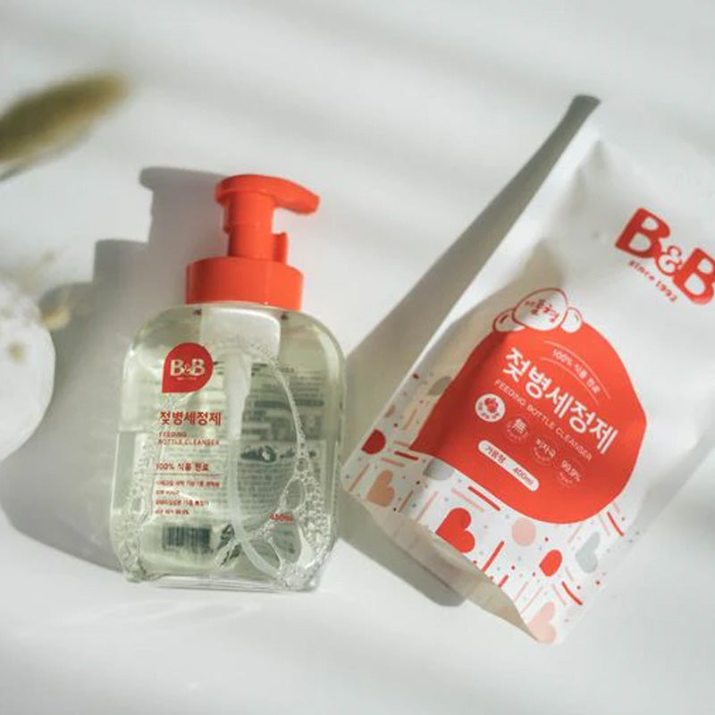 B&B Feeding Bottle Cleanser (Bubble Type) Bottle 450ml