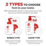 B&B Feeding Bottle Cleanser (Liquid Type) Bottle 600ml
