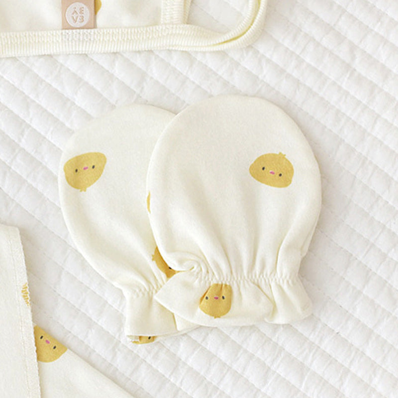 BABY & I Newborn Baby Gloves Infant No Scratch Infant Soft Gloves Baby Mittens for 0-6 Months-Ari