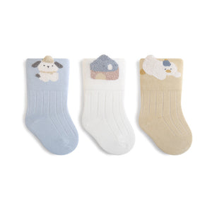 Baby Long Crew Socks 3Pack