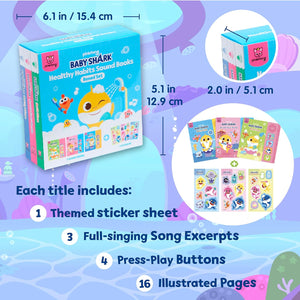 Pinkfong Baby Shark Healthy Habits Sound Books Boxed Set