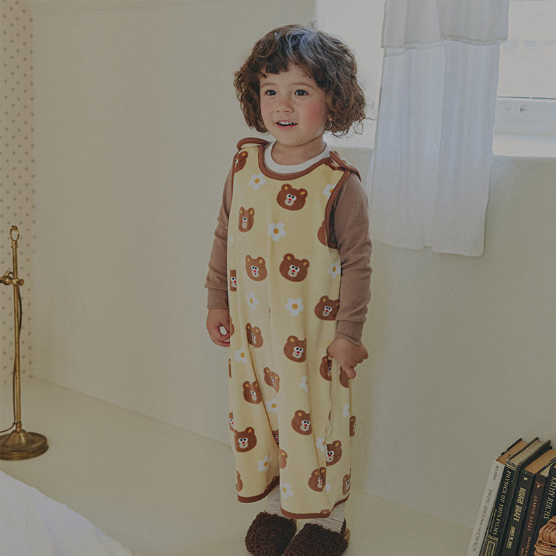 Kids Long Sleeping Vest - Dudu Bear