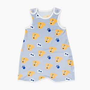 Kids Long Sleeping Vest - Dudu Puppy