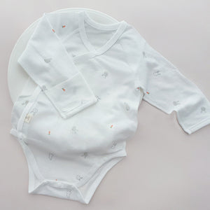 Bamboo Mesh Newborn Bodysuit-Rabbit