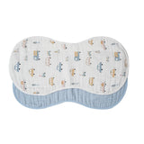 Ali and Oli Bamboo Muslin Burp Cloth 2-Pack (Auto-Blue)