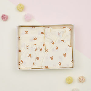 Korean Newborn Gift Set - Brown Rabbit