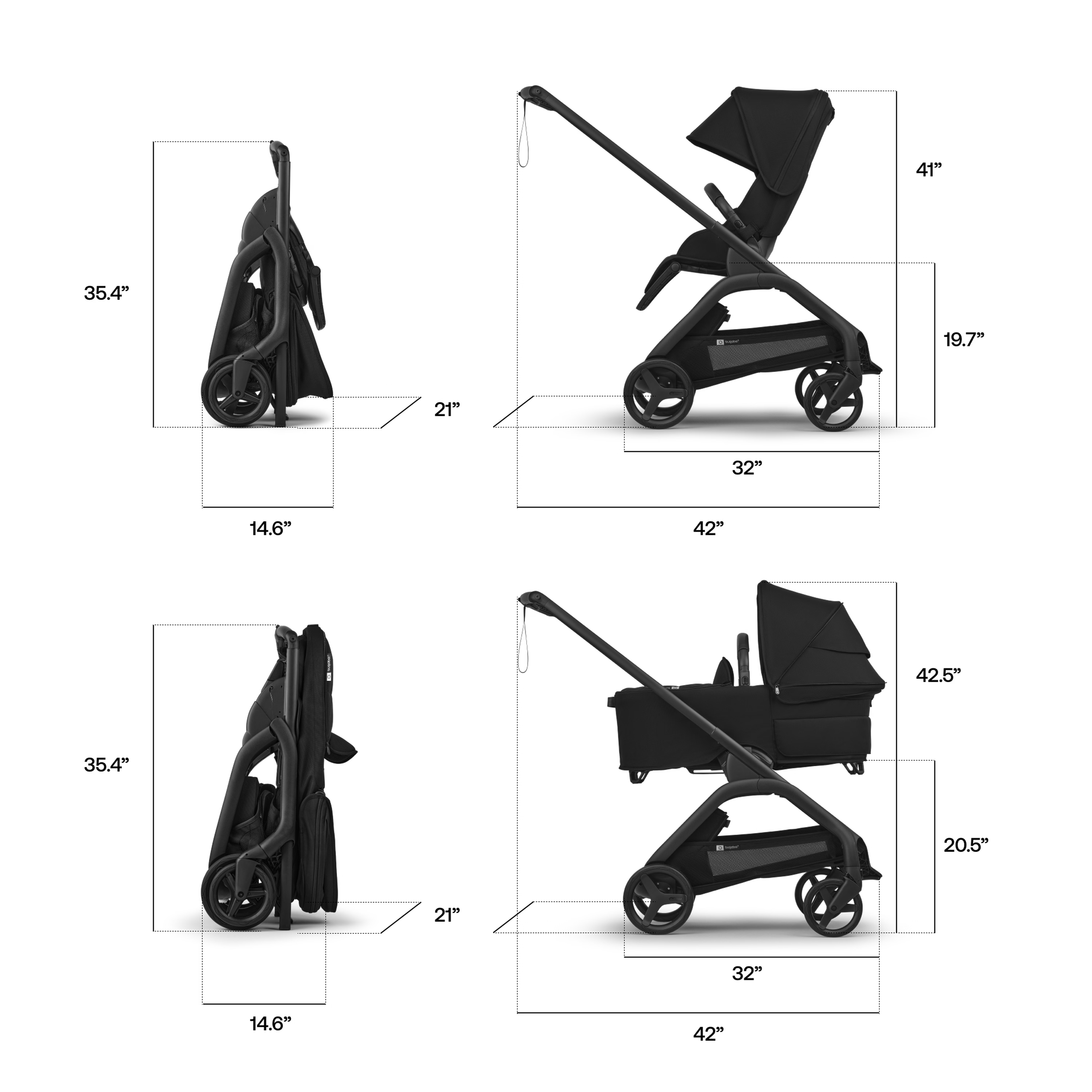 Bugaboo Dragonfly Plus 2-in-1 stroller