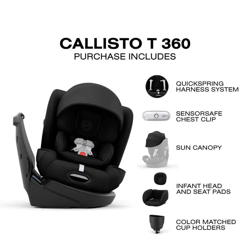 Cybex Callisto T 360° Rotating All-in-One Convertible Car Seat
