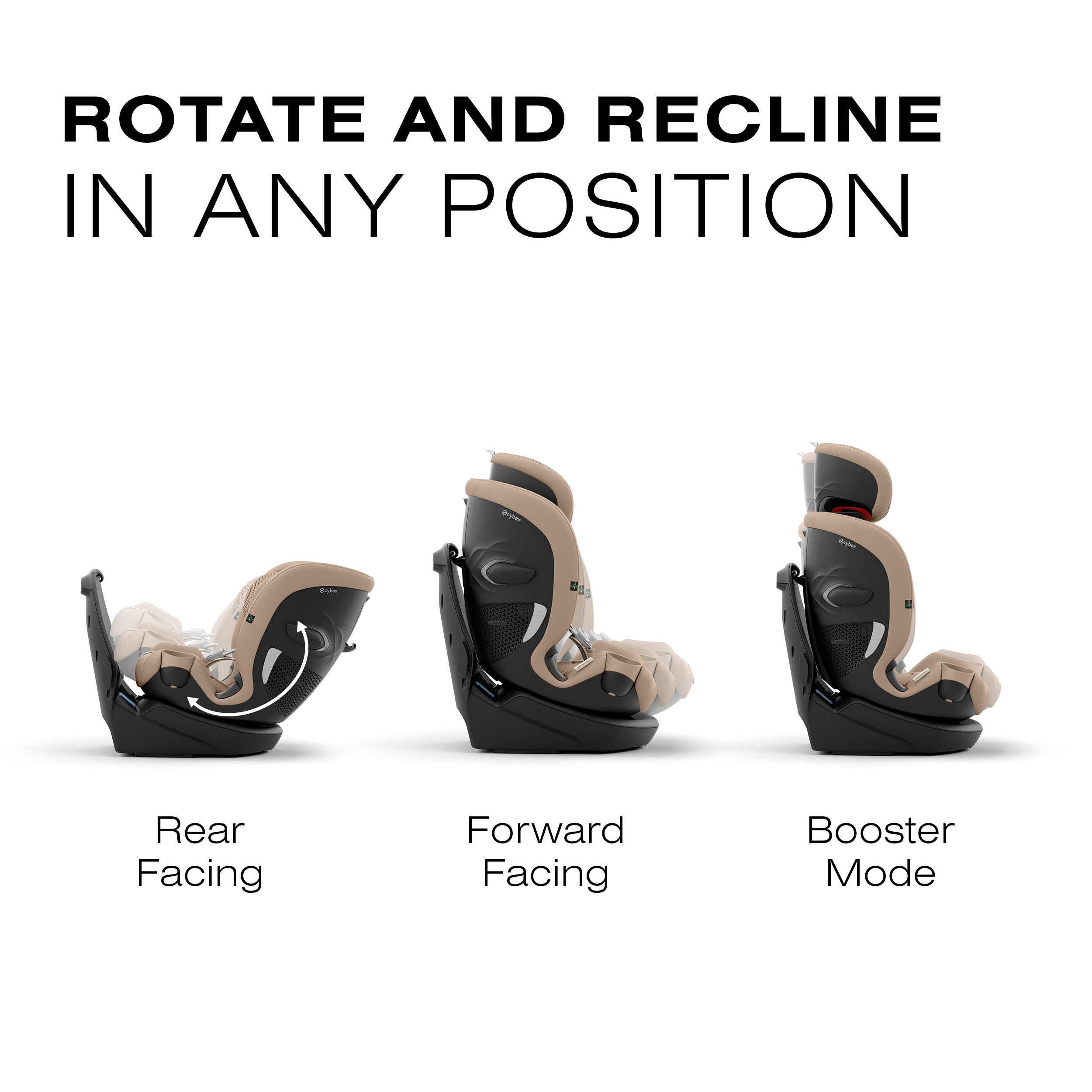 Cybex Callisto G 360° Rotating All-in-One Convertible Car Seat