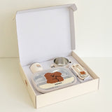 UBMOM Choco Mong Tableware Gift Set (Plate / Bowl / Cup / Spoon & Fork)