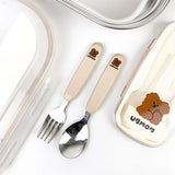 UBMOM Choco Mong Tableware Gift Set (Plate / Bowl / Cup / Spoon & Fork)