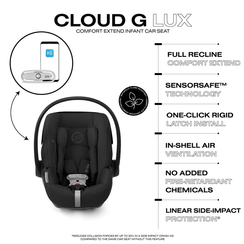 cybex cloud g lux weight Cybex Cloud G Lux Comfort Extend Infant Car Seat