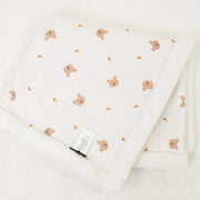 Bebenuvo Cloud Fur Snow Blanket-Crayon Bear