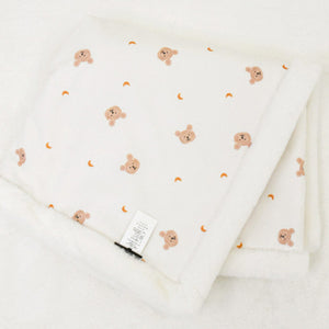 Bebenuvo Cloud Fur Snow Blanket-Crayon Bear