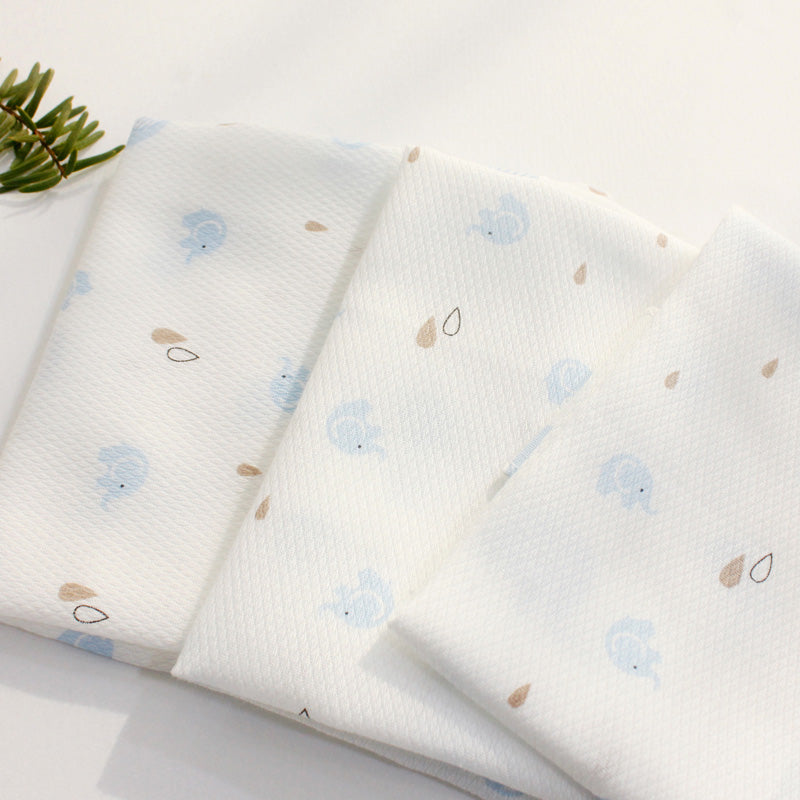 Korean Pure Cotton Character Handkerchief 10pcs Set