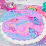Kawaii Slime Don't Feed the Unicorns Butter Slime