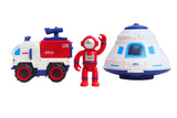 Daron SPACE ADVENTURE SPACE CAPSULE W/2 ASTRONAUTS & VEHICLE