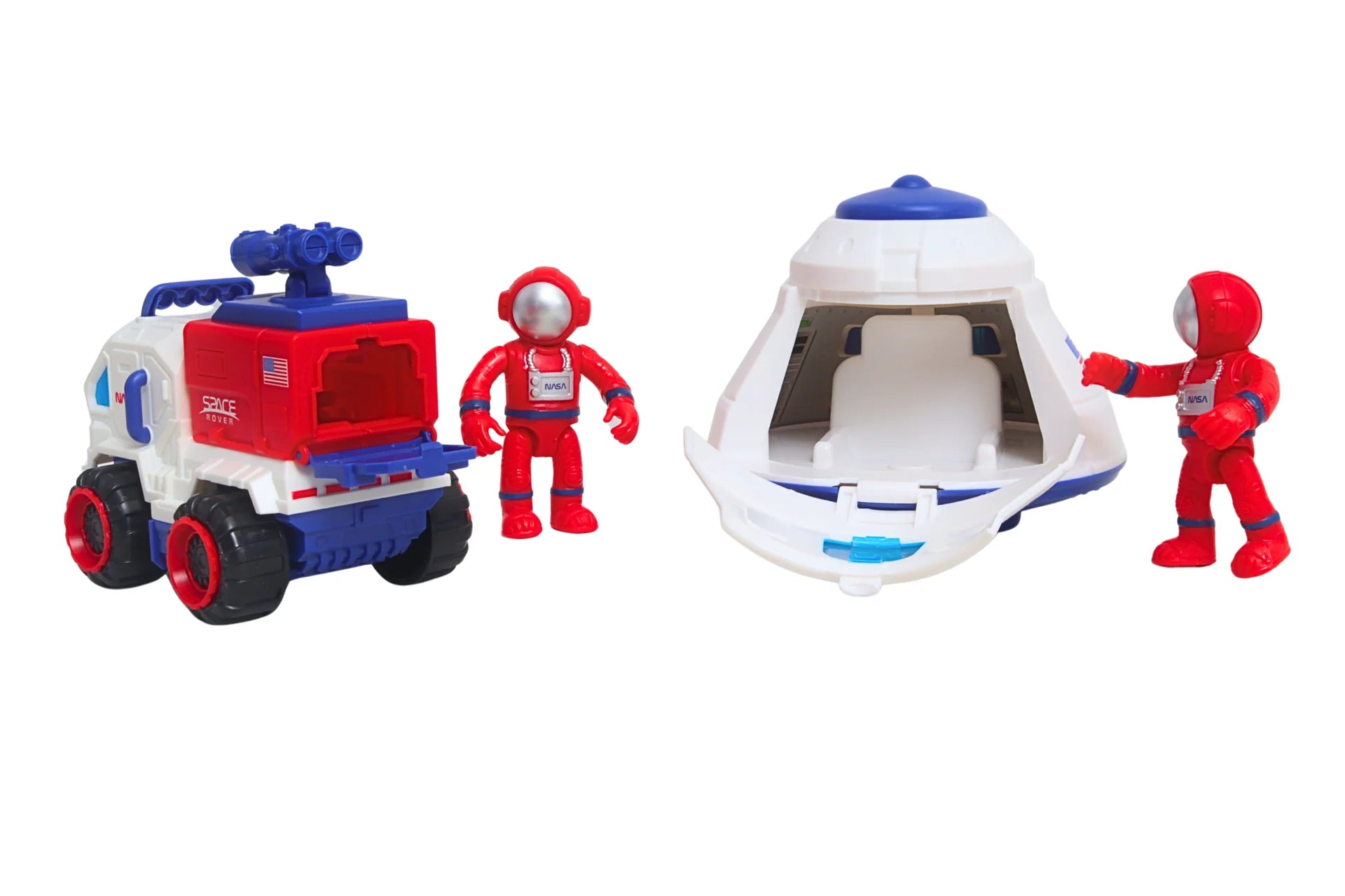 Daron SPACE ADVENTURE SPACE CAPSULE W/2 ASTRONAUTS & VEHICLE