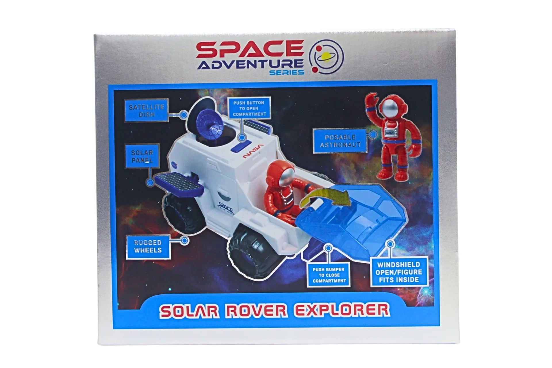 Daron SPACE ADVENTURE SOLAR ROVER W 2 ASTRONAUTS