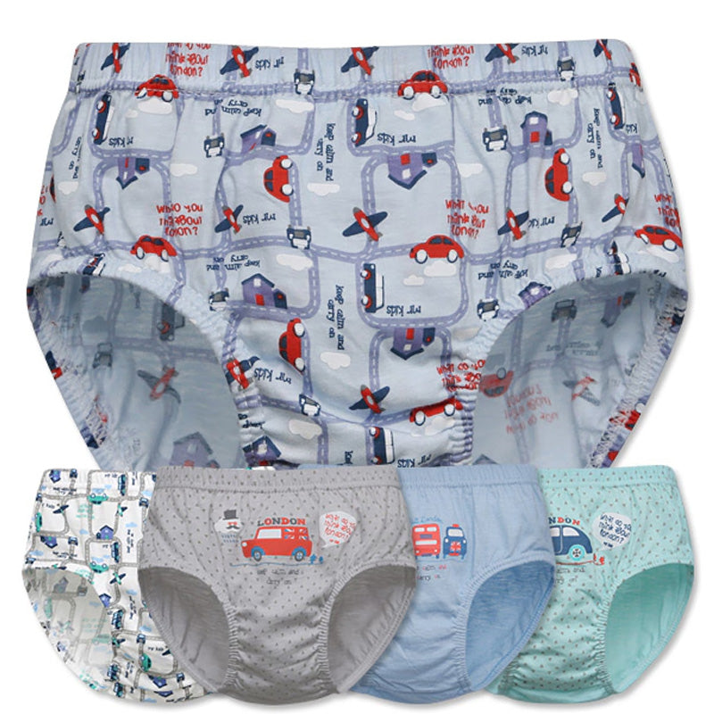 Daily Kids Underwear For Boy 5pcs Set - Mimi Cats