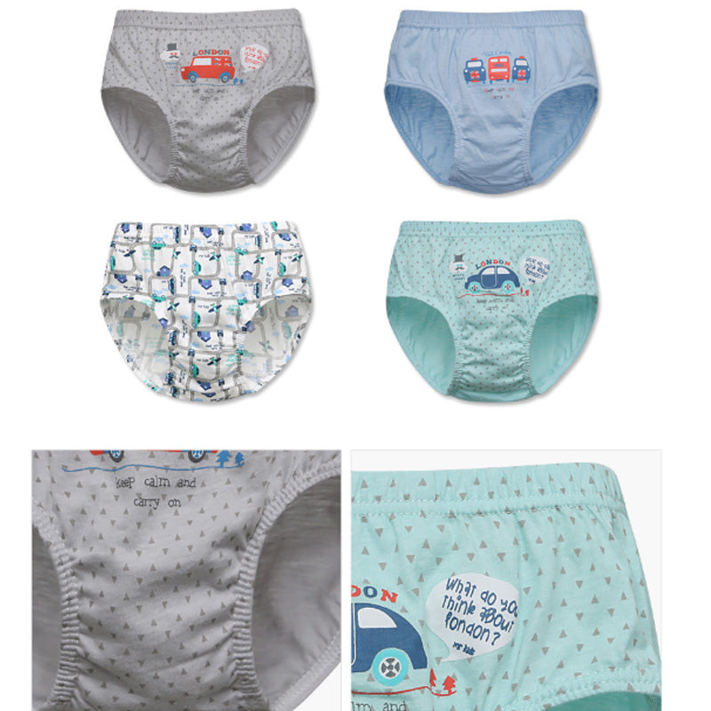 Daily Kids Underwear For Boy 5pcs Set - Mimi Cats