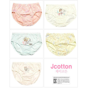 Daily Kids Underwear For Girl 5pcs Set - Sketch Girl