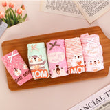 Daily Kids Underwear For Girl 5pcs Set - I Love Mom