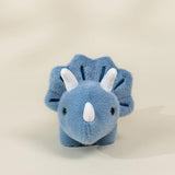 Coco Village Dino Plush Toy Blue Triceratop
