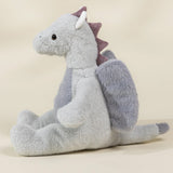 Coco Village Dino Plush Toy Grey Dragon