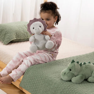 Coco Village Dino Plush Toy Grey Triceratop