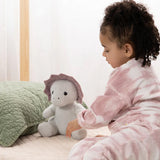 Coco Village Dino Plush Toy Grey Triceratop