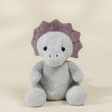 Coco Village Dino Plush Toy Grey Triceratop