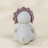 Coco Village Dino Plush Toy Grey Triceratop