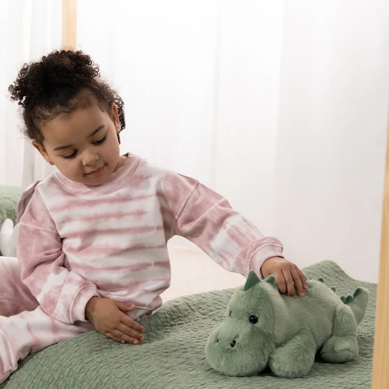 Coco Village Dino Plush Toy Light Green Stegosaurus