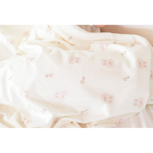 Bebenuvo Double Blanket-Heart Bunny