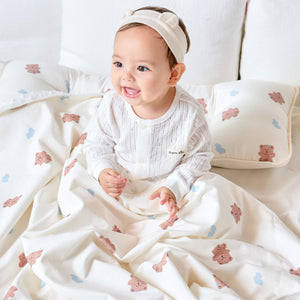 Bebenuvo Double Blanket-Mongsil Bear