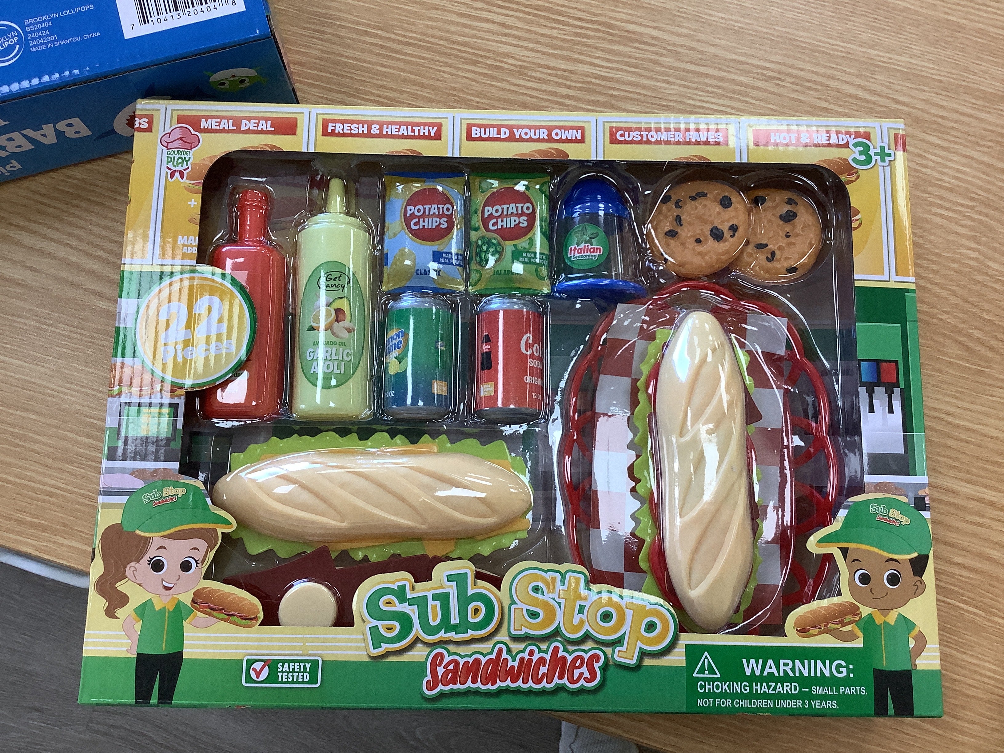 Sandwich playset