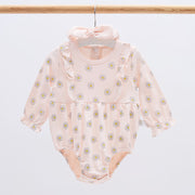 Ella Floral Baby Bodysuit & Headband Set