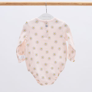 Ella Floral Baby Bodysuit & Headband Set