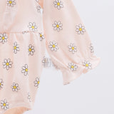 Ella Floral Baby Bodysuit & Headband Set