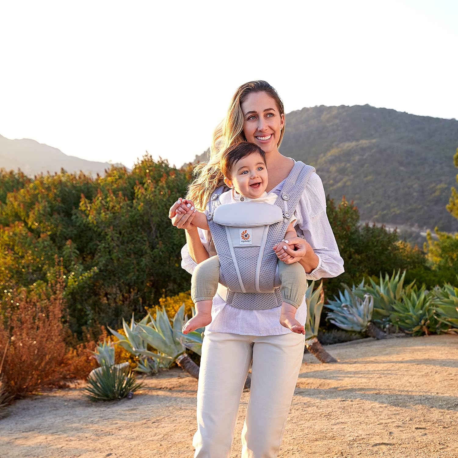 ergobaby omni breeze softflex mesh carrier Ergobaby Omni Breeze Baby Carrier SoftFlex Mesh – Bebeang Baby