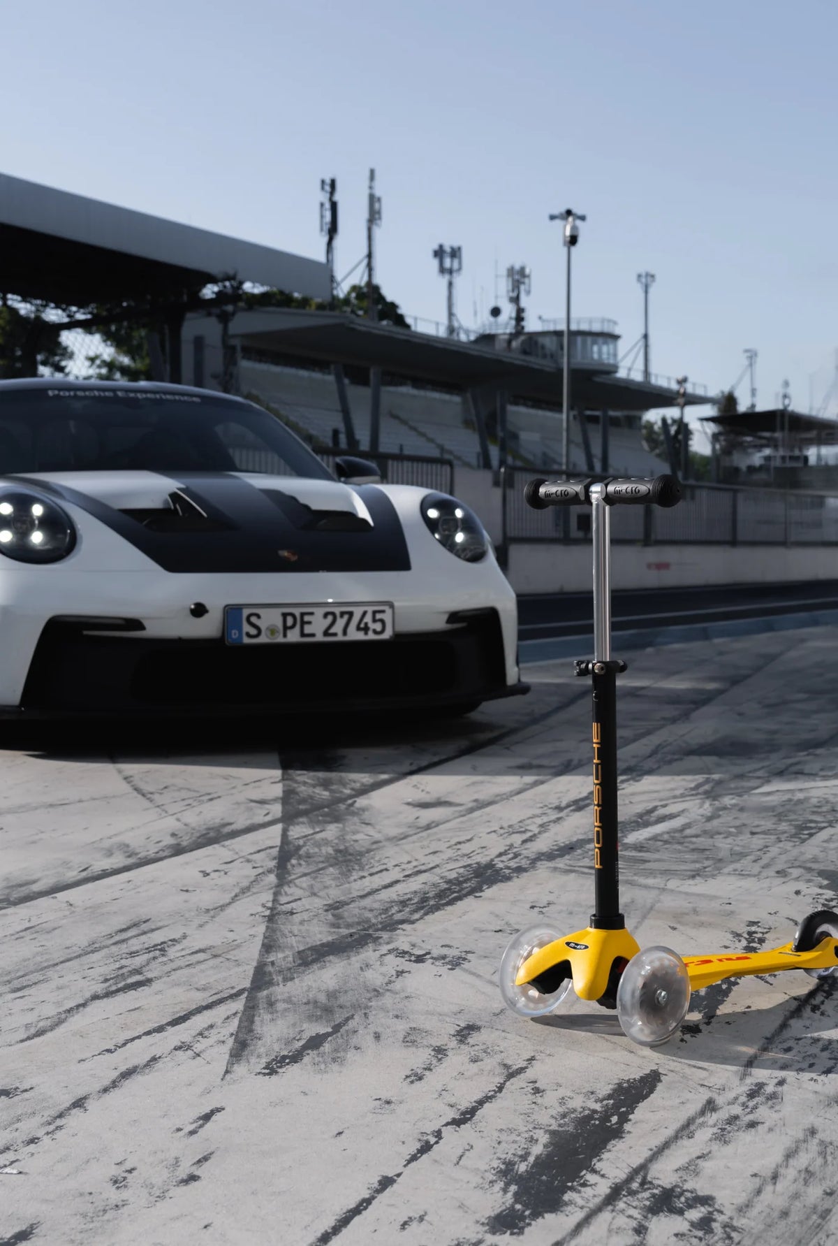 Micro Kickboard Micro Mini Deluxe LED - Porsche Edition Age 2-5