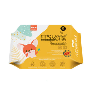 Mother-K First Hand & Mouth Baby Wipes 20pcs