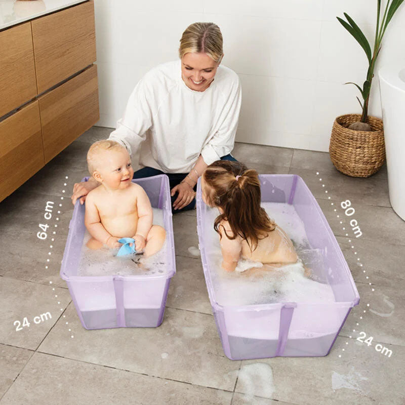 stokke infant bath insert Stokke Flexi Bath X-Large With Newborn Support – Bebeang Baby