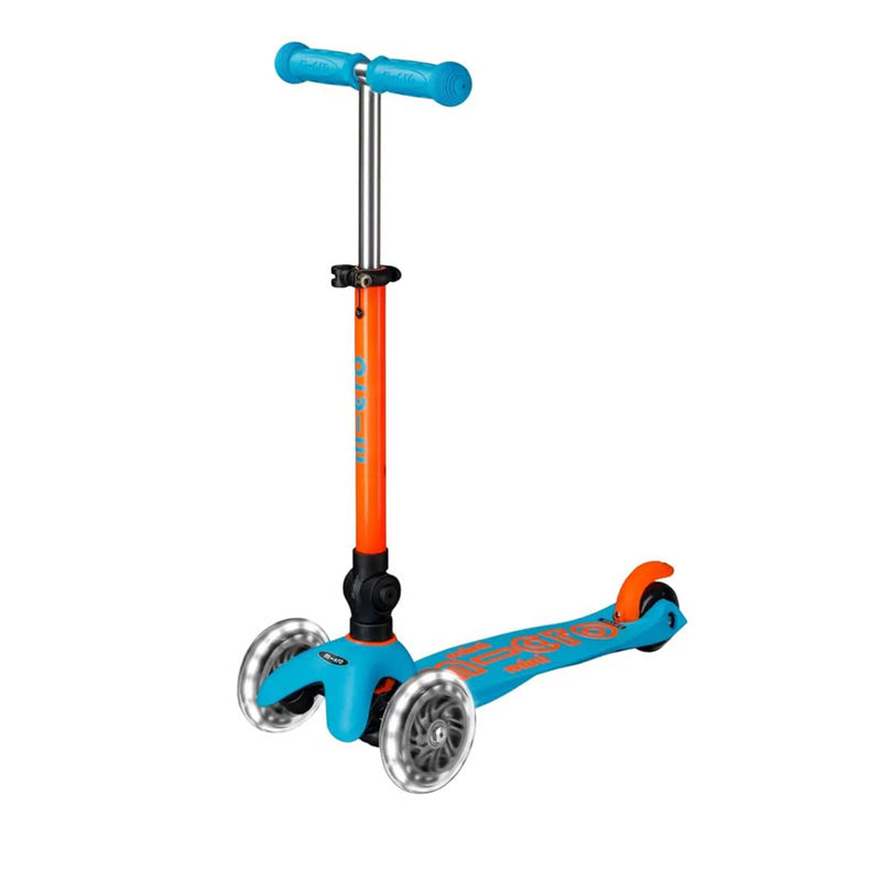 Micro Kickboard Mini Deluxe Foldable LED Scooter Age 2-5